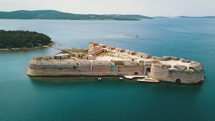 Fort of St Nicholas in Šibenik