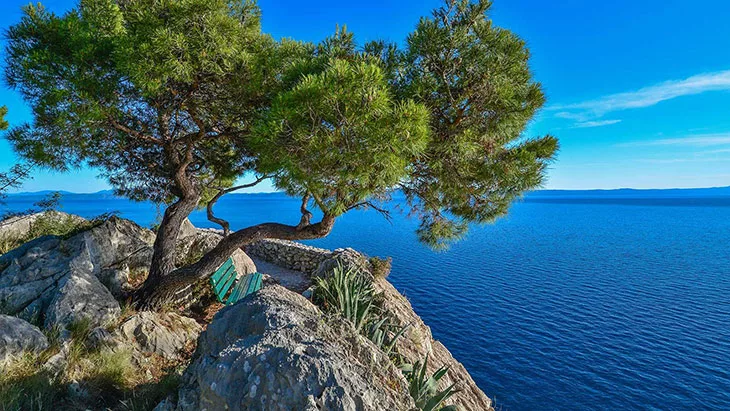 Makarska Riviera promenade