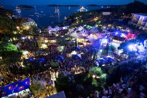 Nightlife in Hvar, Croatia